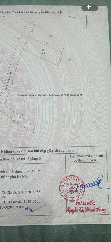 Bán nhà Ngũ Nhạc - diện tích 48m2 5 tầng - Nhà đẹp ở ngay - giá 10,8 tỷ