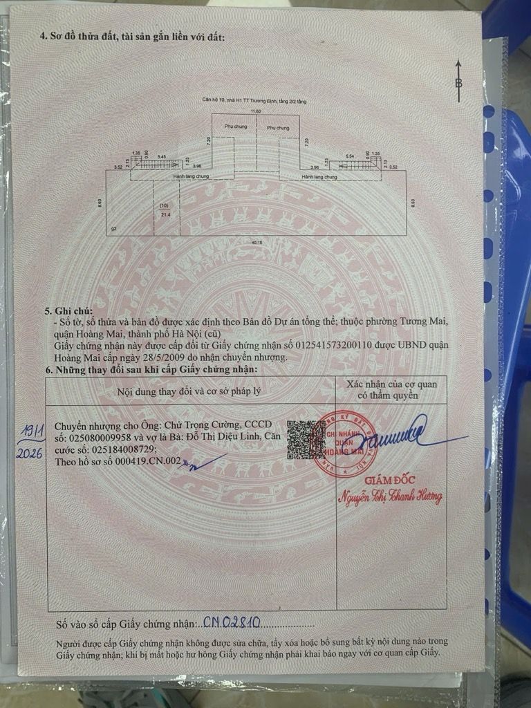 Bán nhà Trương Định - diện tích 21.1m2 1 tầng - Căn hộ tập thể tầng 1 - giá 3,7 tỷ