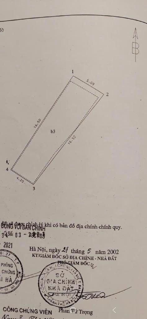 Bán nhà THÔNG PHONG - diện tích 76.7m2 5 tầng - 3 mặt thoáng - giá 24,9 tỷ