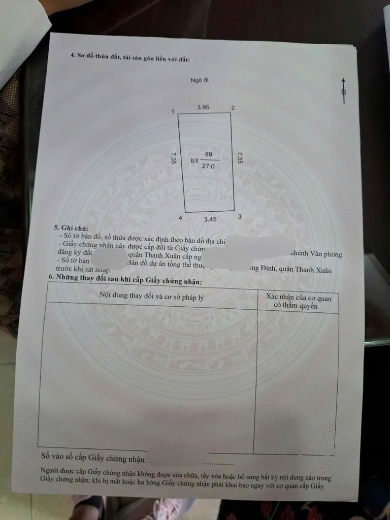 Bán nhà Bùi Xương Trạch - diện tích 33m2 5 tầng - ô tô đỗ cửa - giá 9,6 tỷ
