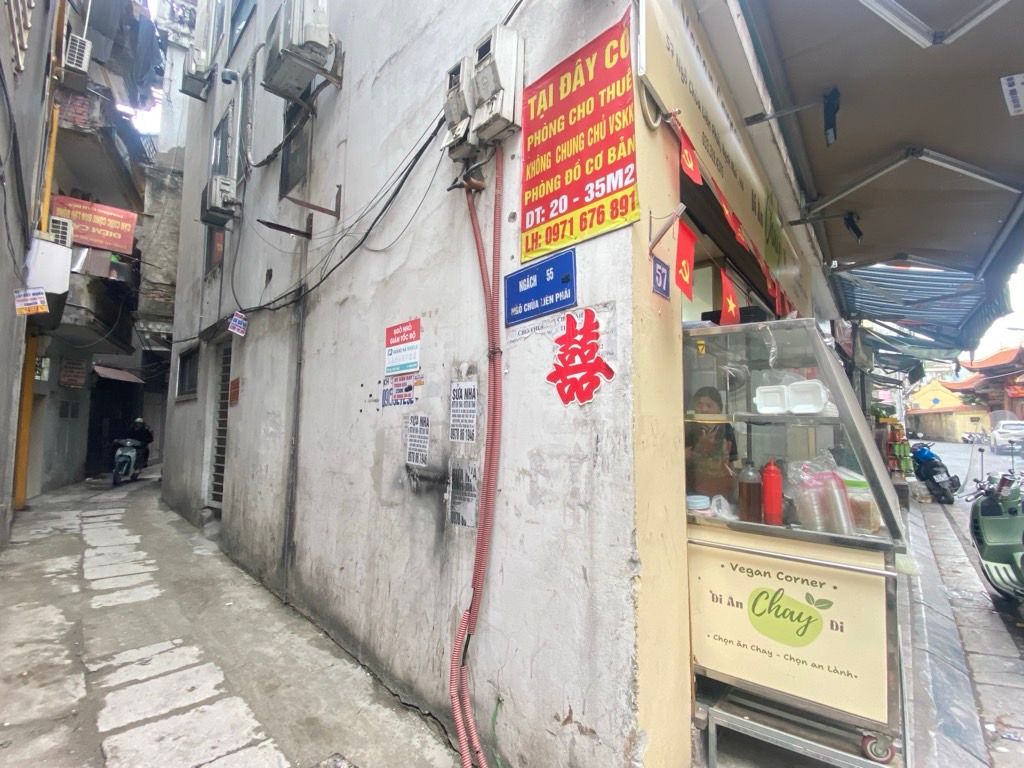 Bán nhà Ngõ Chùa Liên Phái - diện tích 89,2m2 8 tầng - Nhà đẹp hiếm có - giá 19,6 tỷ