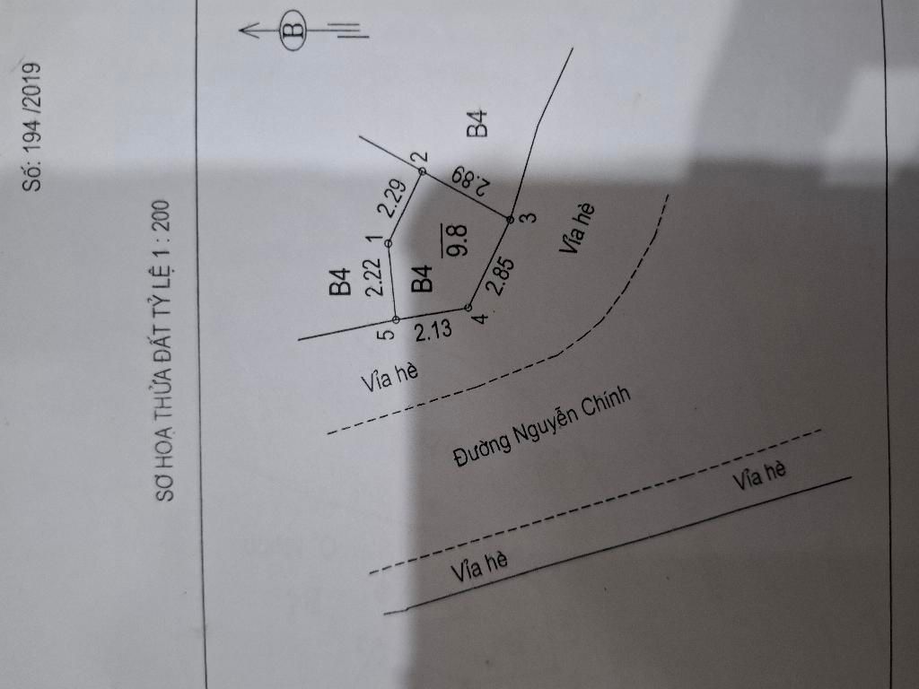 Bán nhà Nguyễn Chính - diện tích 14m2 4 tầng - Mặt phố lô góc - giá 3,2 tỷ