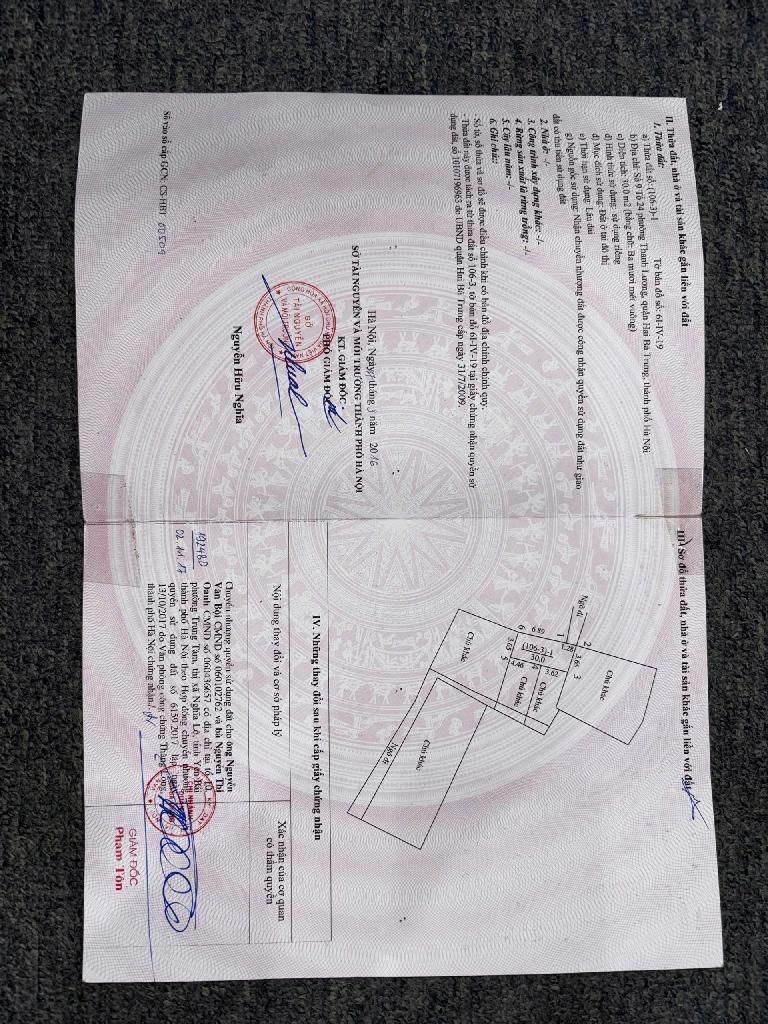 Bán nhà Đê Trần Khát Chân - diện tích 30m2 5 tầng - Ô TÔ 50M - giá 7,2 tỷ