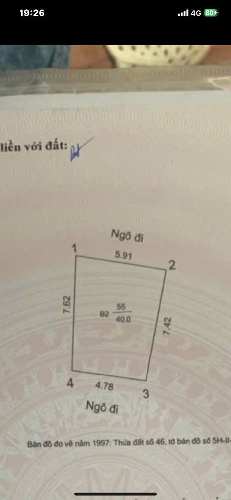 Bán nhà Đại La - diện tích 40m2 5 tầng - Ô tô gần - giá 12,9 tỷ