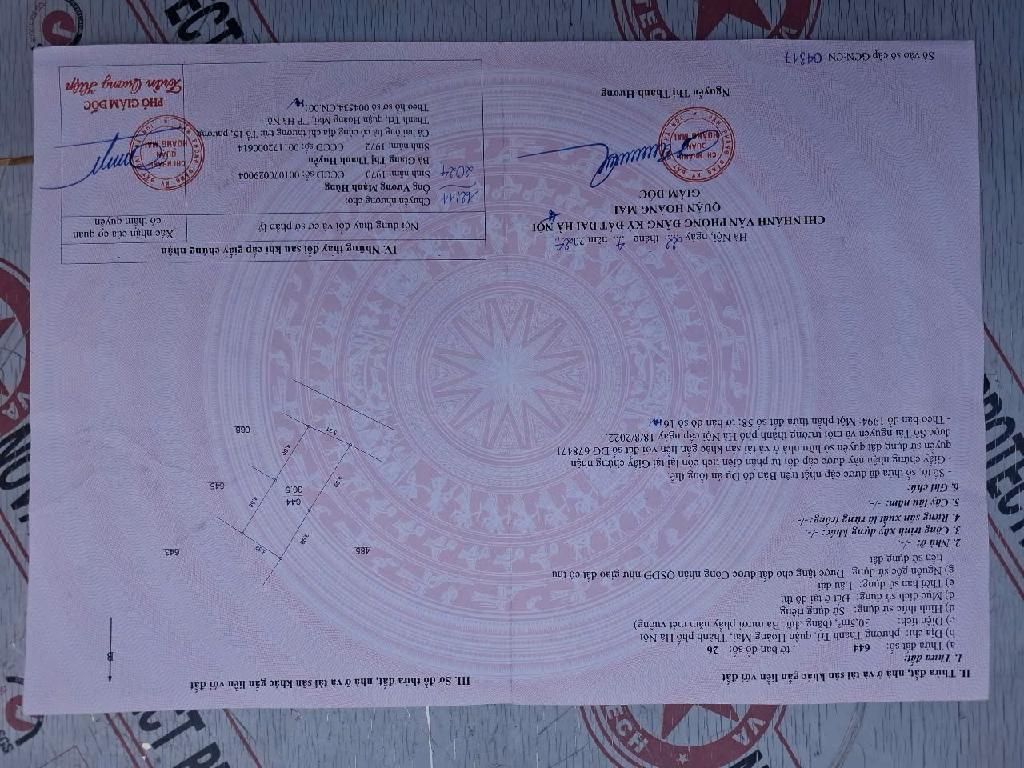 Bán nhà Thanh Đàm - diện tích 30.5m2 5 tầng - ô tô tránh - giá 7,25 tỷ