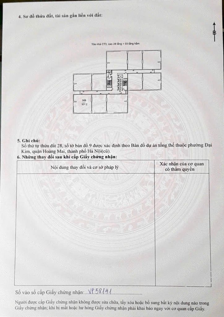 Bán nhà CT3 Khu X2 Trịnh Đình Cửu - diện tích 107,2m2 5 tầng - Lô góc, cực thoáng sáng - giá 8,1 tỷ