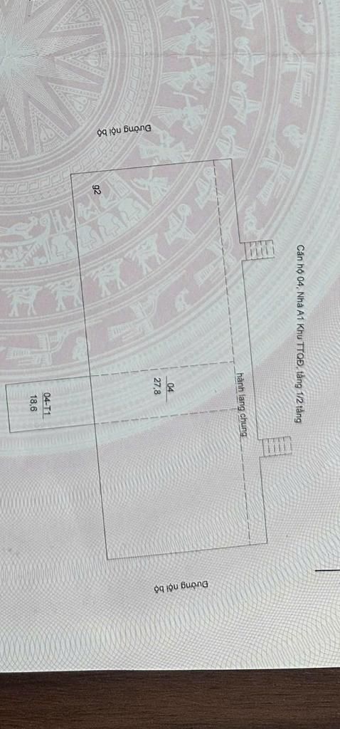 Bán nhà Trịnh Đình Cửu - diện tích 27.8m2 3 tầng - Hiếm nhà bán - giá 6,2 tỷ