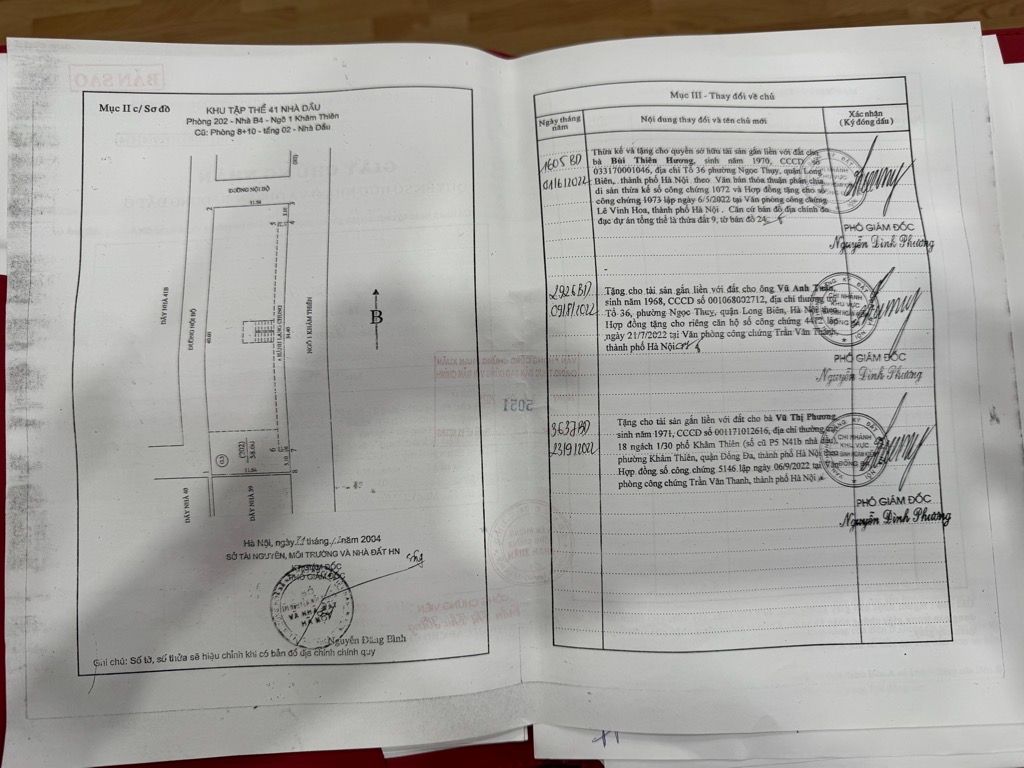 Bán nhà Khâm Thiên - diện tích 58.6m2 1 tầng - Nhà View thông sang ngõ 220 Lê Duẩn - giá 6,5 tỷ
