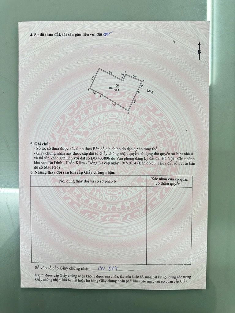 Bán nhà Nguyễn Lương Bằng - diện tích 42m2 4 tầng - Nhà đẹp hiếm có - giá 8 tỷ