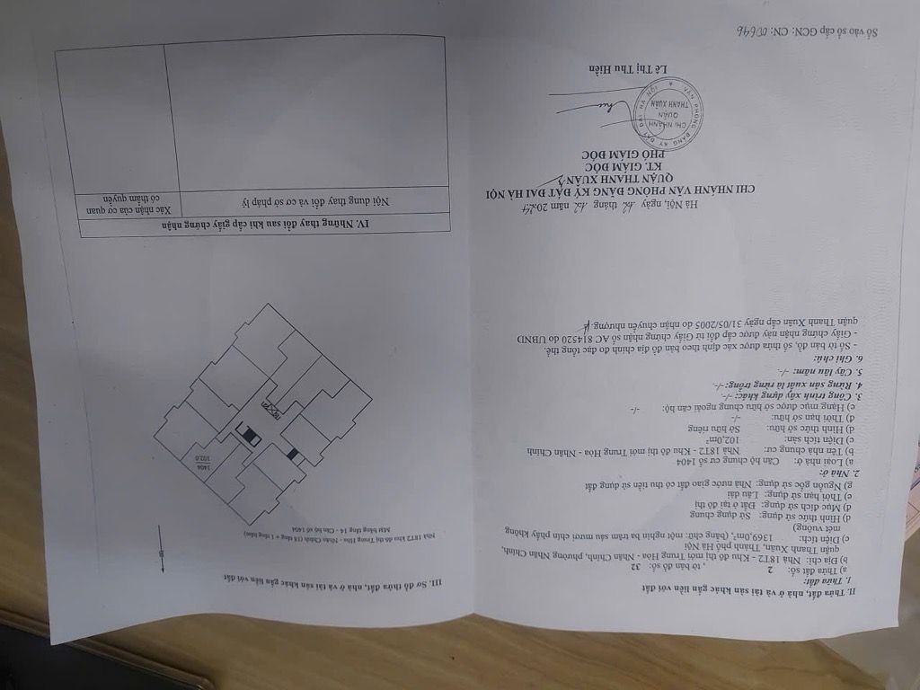 Bán nhà Lê Văn Lương - diện tích 102m2 14 tầng - CĂN HỘ MẶT PHỐ - giá 9,2 tỷ