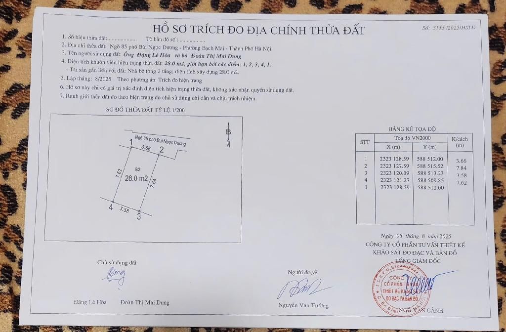 Bán nhà Bùi Ngọc Dương - diện tích 28m2 4 tầng - Nhà dân xây khung cột chắc chắn - giá 5,9 tỷ