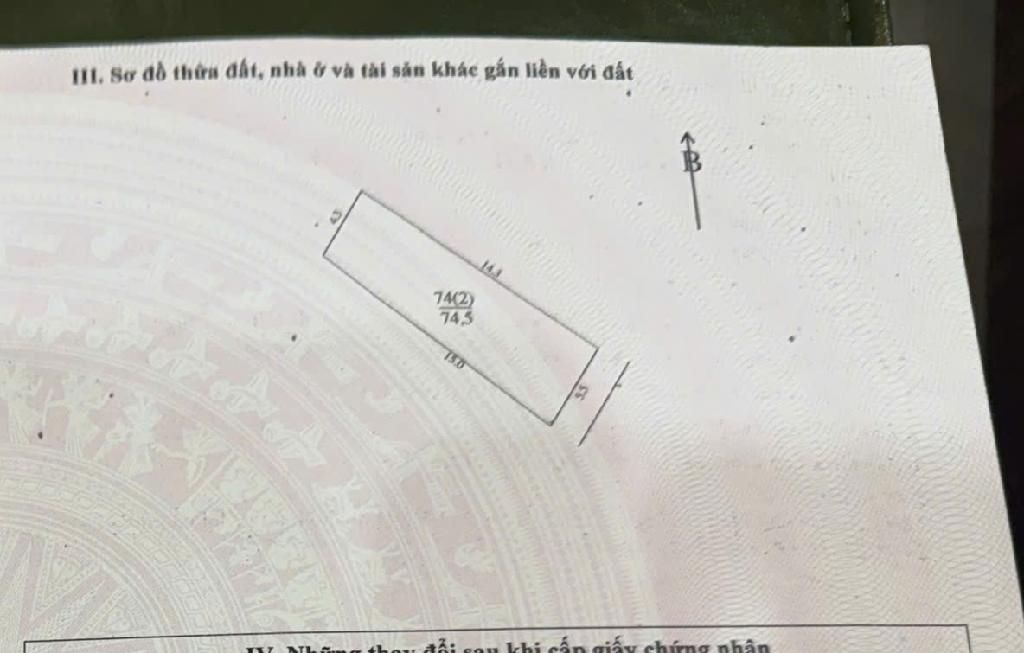 Bán nhà Lê Trọng Tấn - diện tích 74.5m2 1 tầng - Sát đường vành đai 2.5 - giá 13,5 tỷ