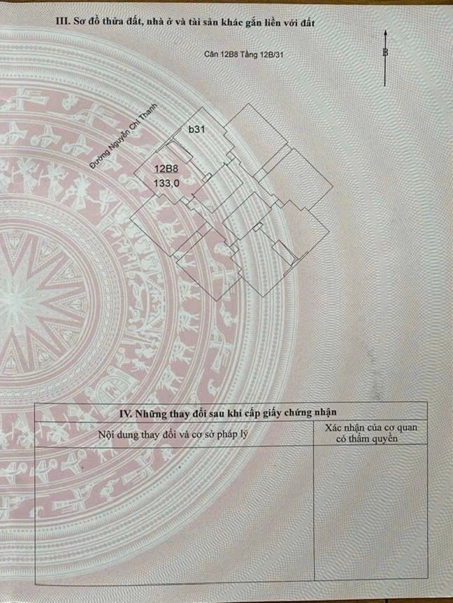 Bán nhà Nguyễn Chí Thanh - diện tích 133m2 25 tầng - Căn hộ lô góc - giá 14,5 tỷ