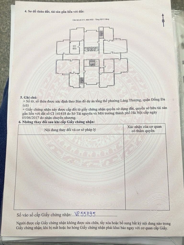 Bán nhà Chùa Láng - diện tích 48m2 2 tầng - Căn hộ đầy đủ nội thất - giá 4,9 tỷ