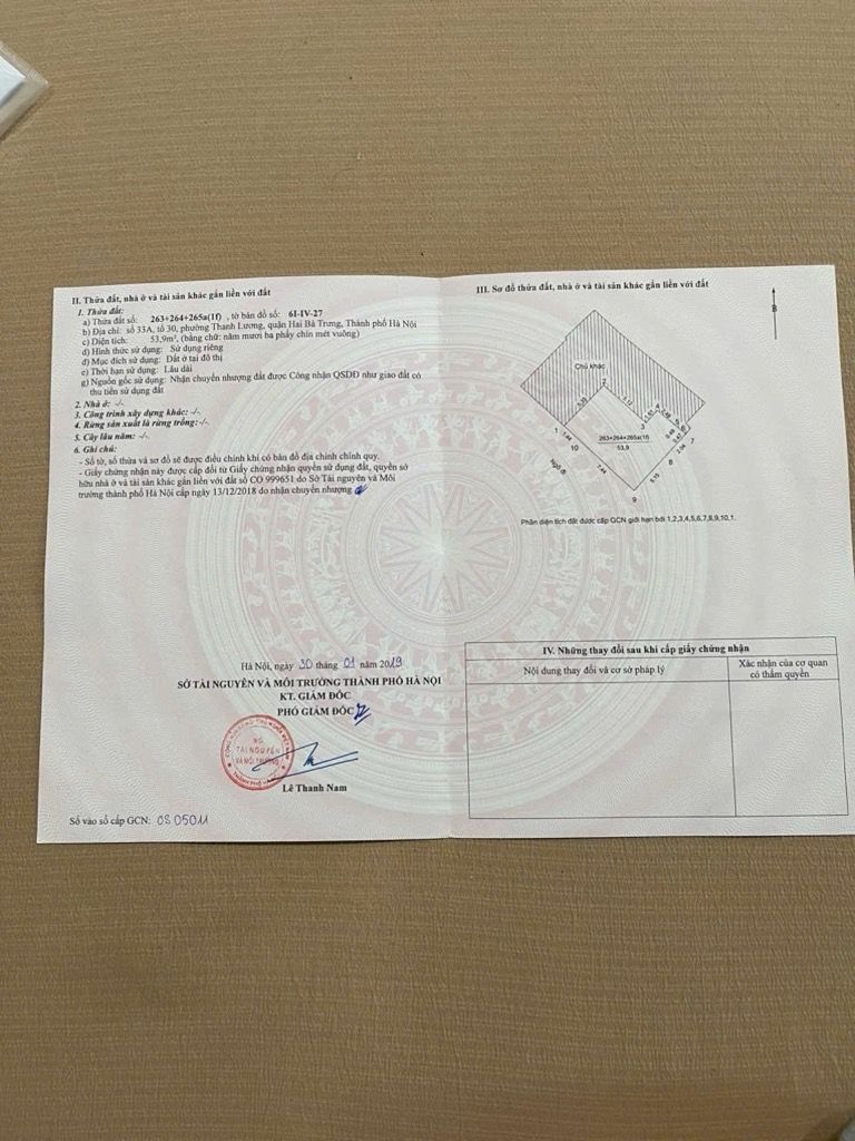 Bán nhà Minh Khai - diện tích 54m2 6 tầng - ô tô tránh - giá 22 tỷ