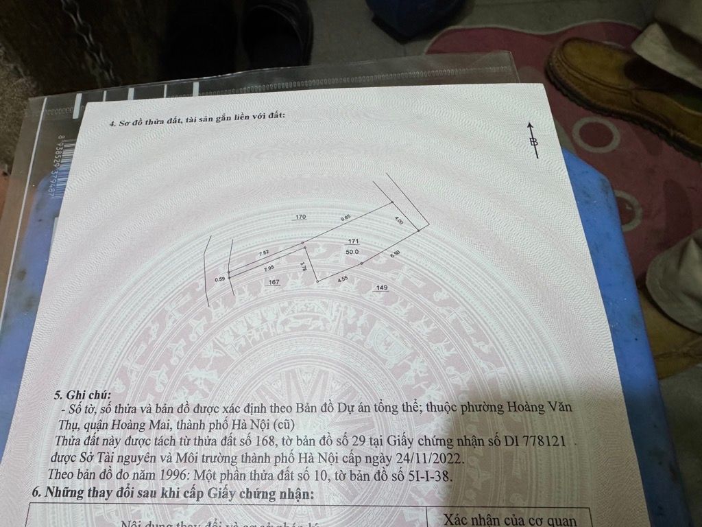 Bán nhà Gốc Đề - diện tích 50m2 1 tầng - 2 mặt tiền - giá 9,6 tỷ