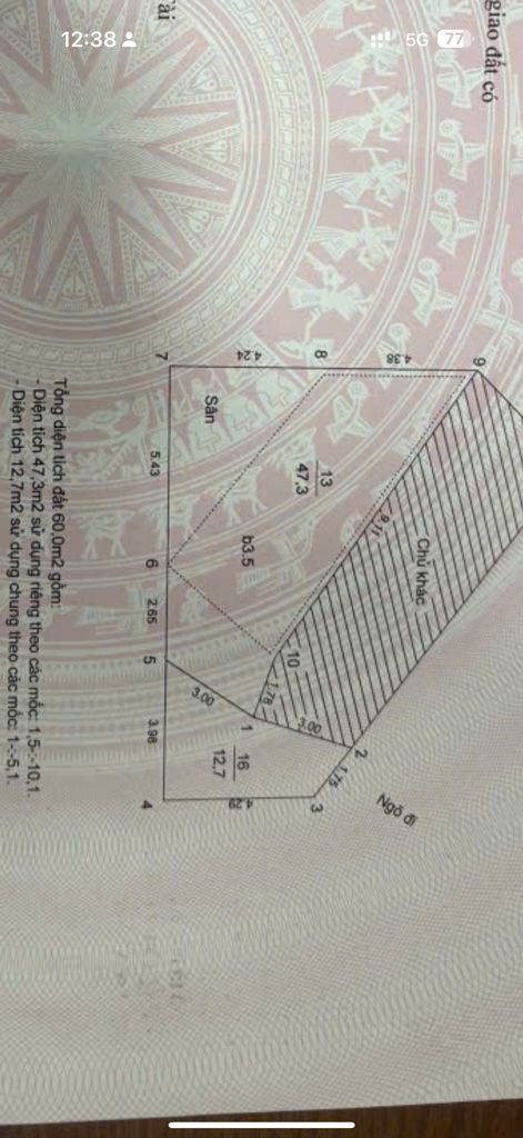 Bán nhà Trần Khát Chân - diện tích 48m2 6 tầng - Nhà 6 tầng THANG MÁY - giá 18,9 tỷ