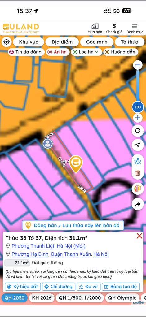 Bán nhà Nguyễn Trãi - diện tích 34m2 3 tầng - Lô góc thoáng sáng - giá 4,5 tỷ