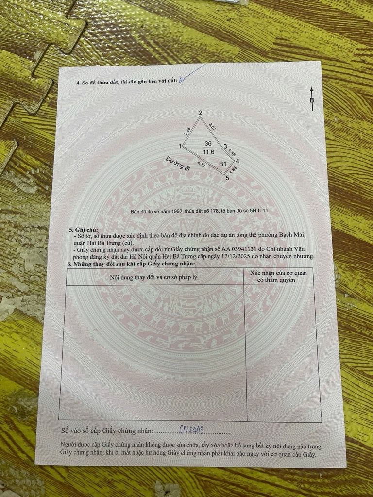 Bán nhà Hồng Mai - diện tích 11,6m2 4 tầng - Nhà đẹp, full nội thất - giá 3,95 tỷ