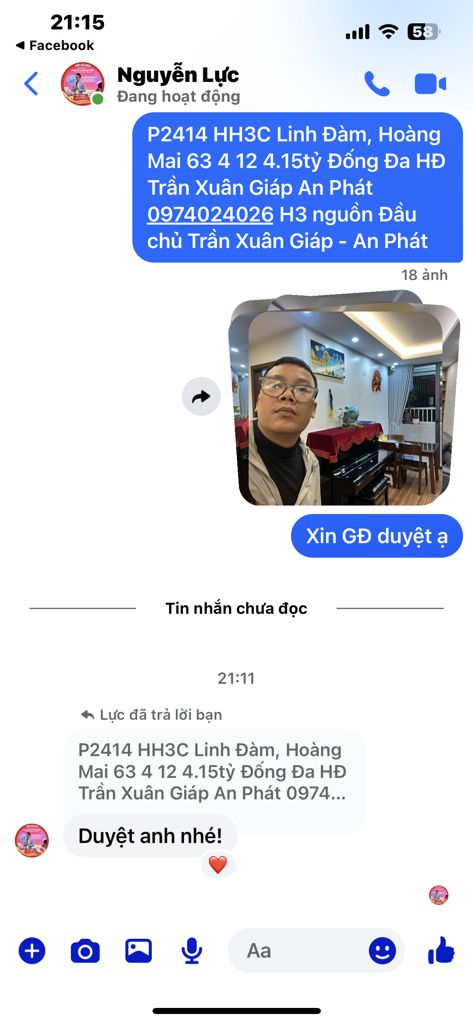 Bán nhà Linh Đàm - diện tích 63m2 24 tầng - Cực hiếm - giá 3,85 tỷ