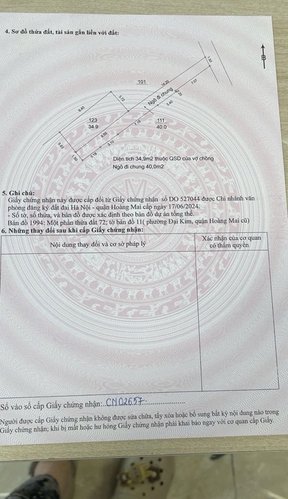 Bán nhà Kim Giang - diện tích 35m2 4 tầng - lô góc thoáng sáng - giá 8,6 tỷ