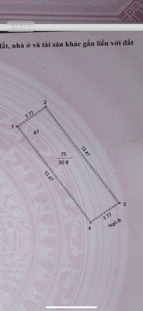 Bán nhà Bùi Xương Trạch - diện tích 58m2 6 tầng - 2 mặt ngõ - giá 15,6 tỷ