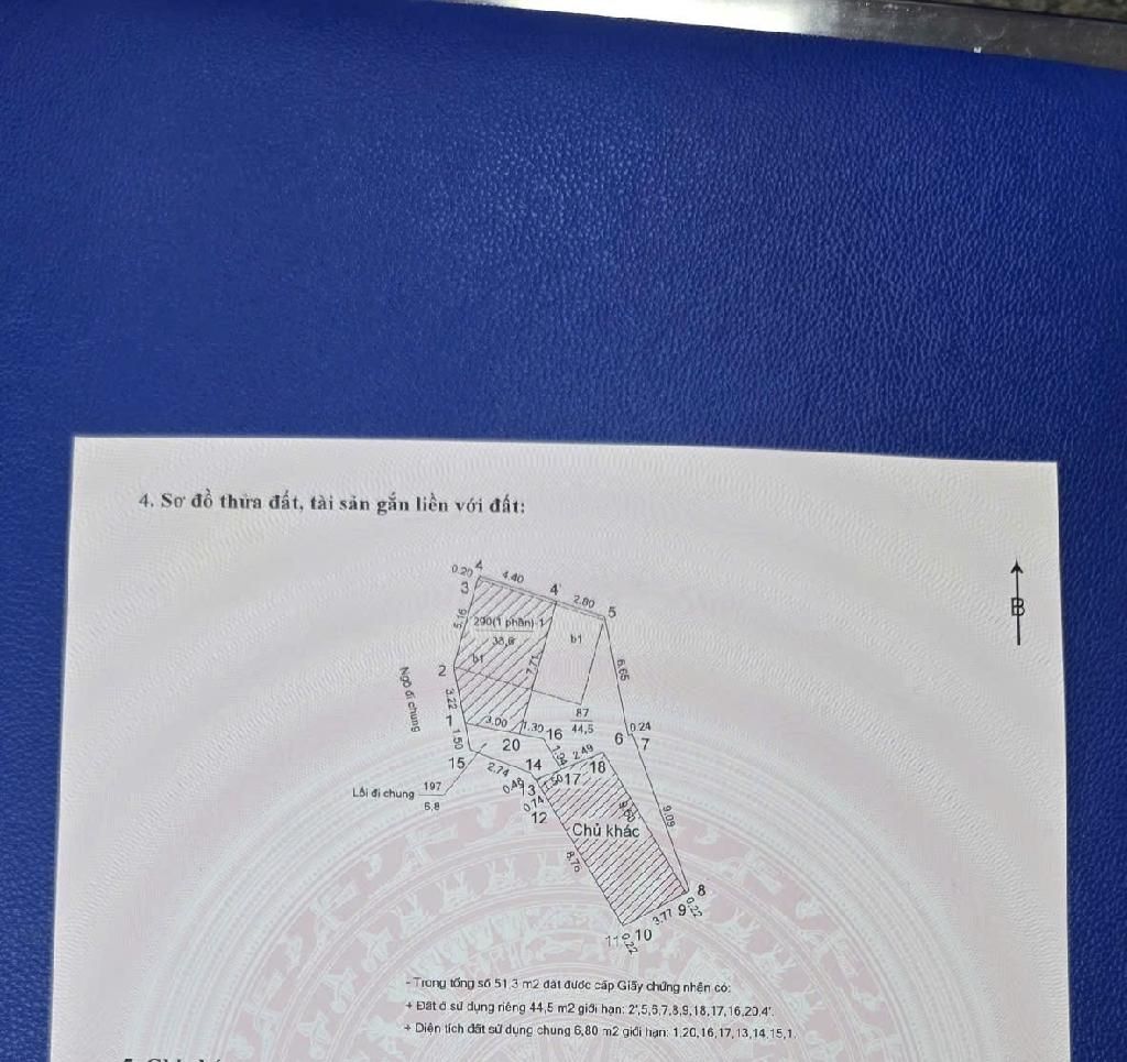 Bán nhà Đê La Thành - diện tích 44.5m2 5 tầng - Nhà đẹp hiếm có - giá 8,5 tỷ