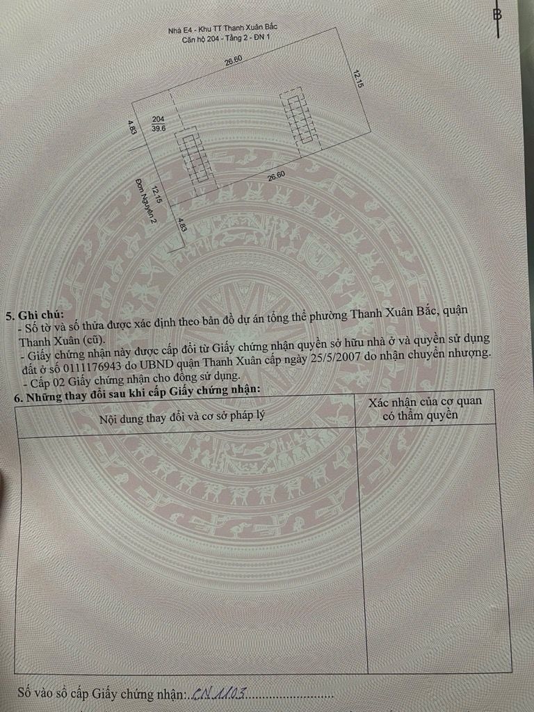 Bán nhà Nguyễn Quý Đức - diện tích 39.6m2 1 tầng - ô tô đỗ chân cầu thang - giá 5,5 tỷ