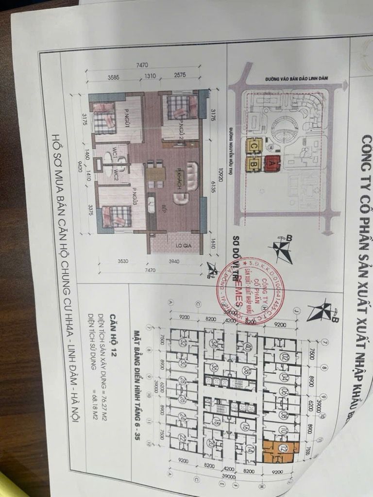 Bán nhà Linh đàm - diện tích 76.3m2 1 tầng - Ô tô đỗ sảnh - giá 5,1 tỷ