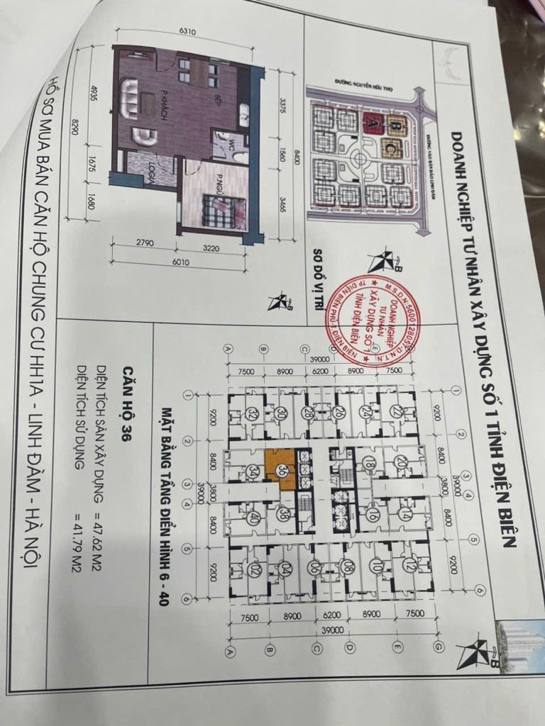 Bán nhà Linh Đàm - diện tích 46m2 1 tầng - Chung cư giá rẻ - giá 2,999 tỷ