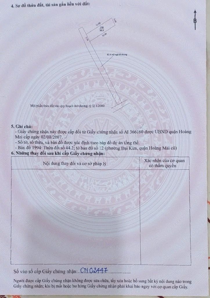 Bán nhà Kim Giang - diện tích 38m2 5 tầng - Full nội thất - giá 9,6 tỷ
