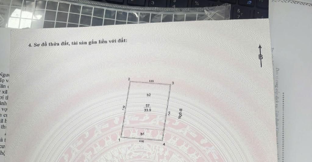 Bán nhà Đại La - diện tích 34m2 6 tầng - Lô góc - giá 11,95 tỷ