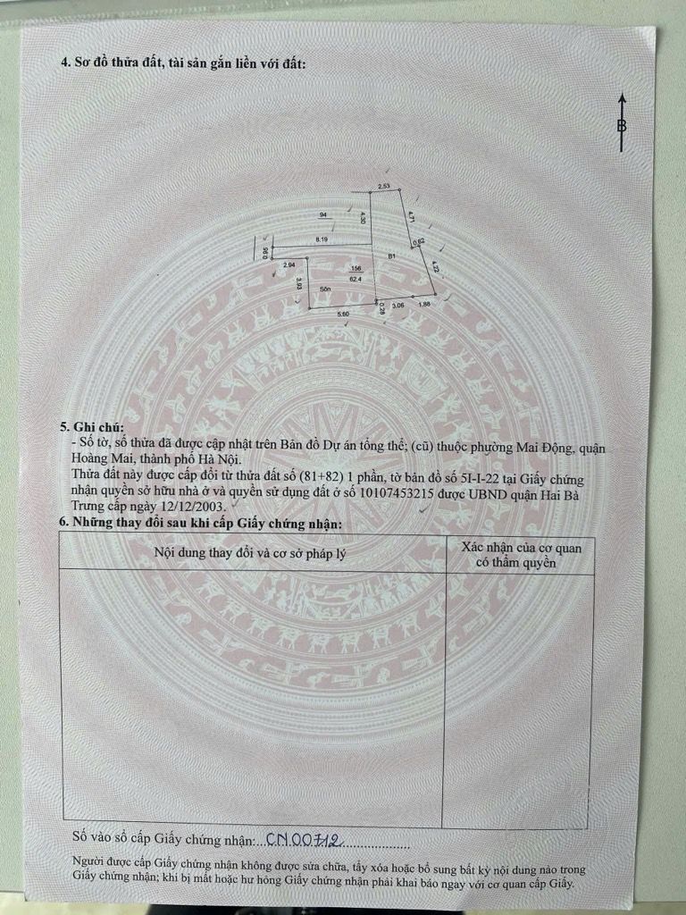 Bán nhà Minh Khai - diện tích 62.4m2 6 tầng - Nhà lô góc 3 mặt thoáng - giá 15,5 tỷ
