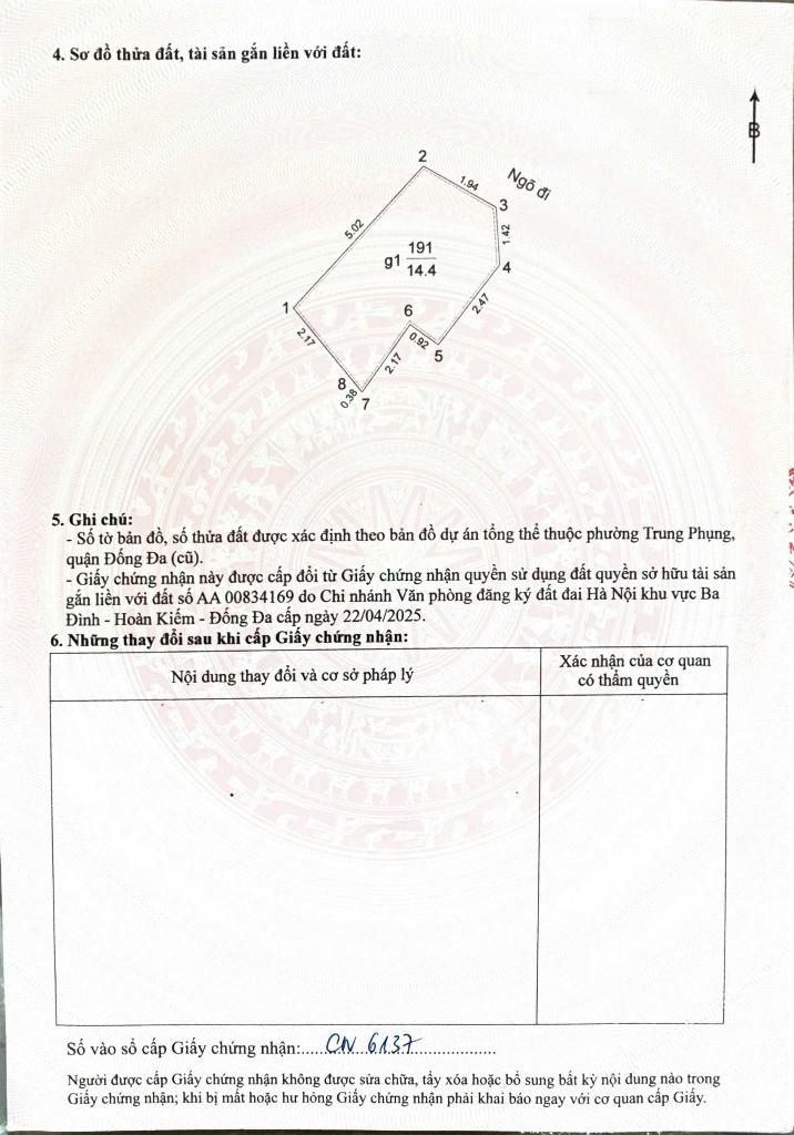 Bán nhà Đê La Thành - diện tích 14,4m2 4 tầng - Nhà đẹp hiếm có - giá 3,6 tỷ