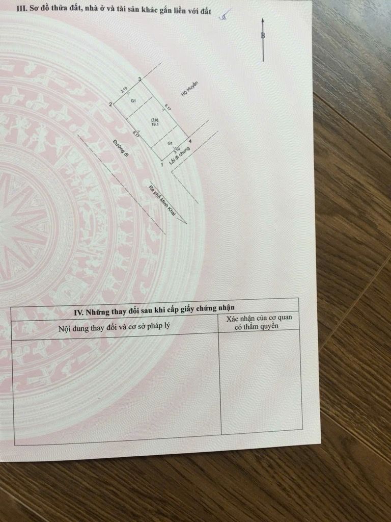 Bán nhà Minh Khai - diện tích 19,1m2 6 tầng - Ô TÔ ĐỖ CỬA - giá 10,7 tỷ