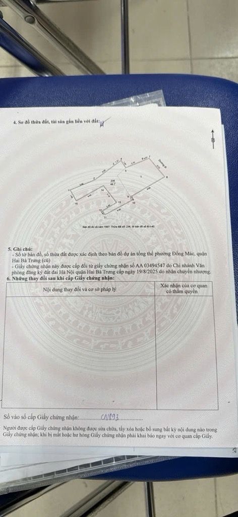 Bán nhà Nguyễn Cao - diện tích 46.7m2 6 tầng - LÕI HAI BÀ TRƯNG - giá 14,6 tỷ