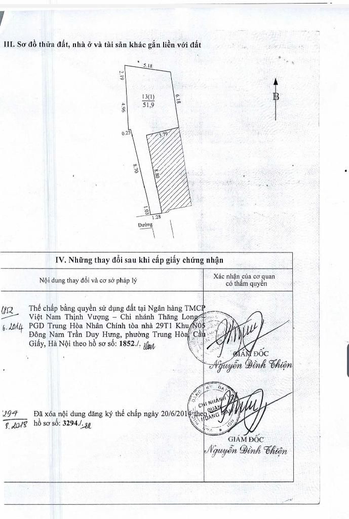 Bán nhà Ngõ Chùa Hưng Ký - diện tích 81.9m2 6 tầng - Ô tô tránh - giá 18,8 tỷ