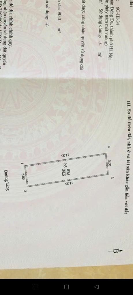 Bán nhà Láng - diện tích 34m2 5 tầng - ô tô tránh - giá 11,6 tỷ