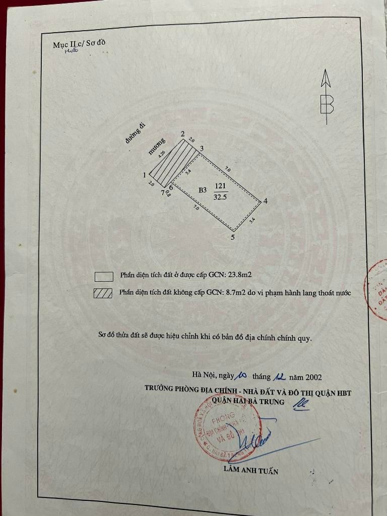 Bán nhà Chùa Quỳnh - diện tích 23,8m2 5 tầng - Mặt phố - giá 14,5 tỷ