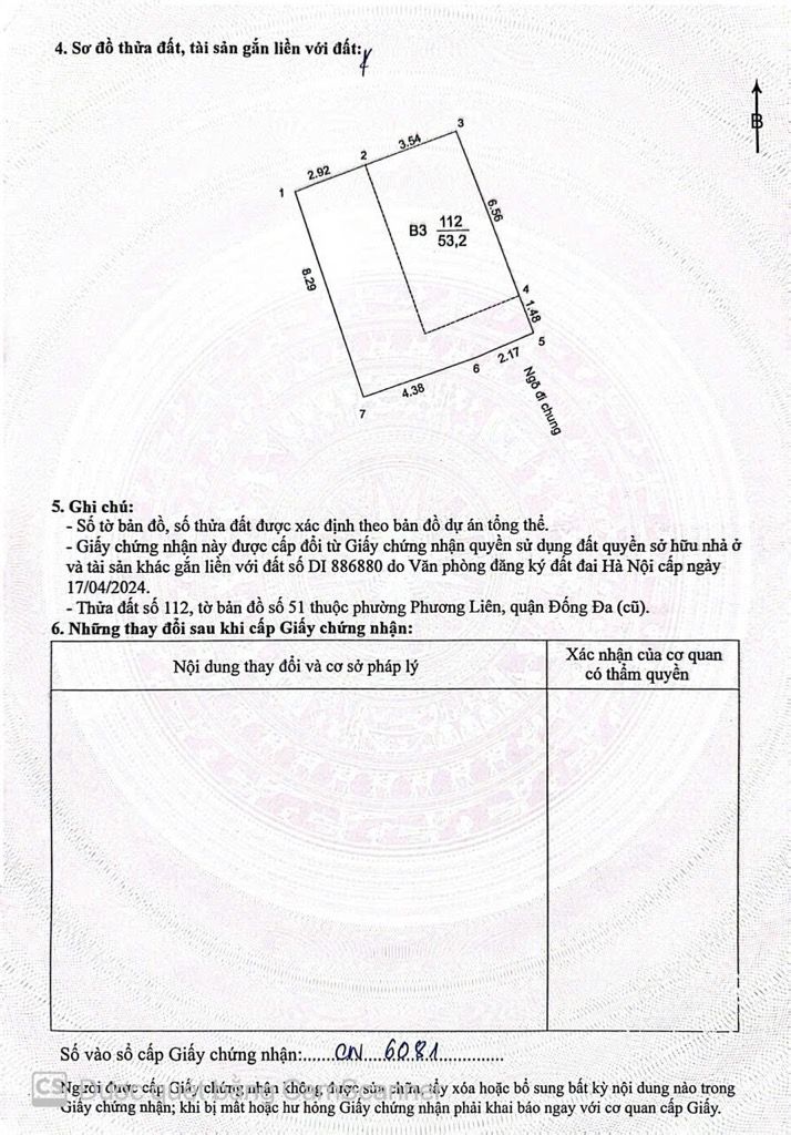 Bán nhà Kim Hoa - diện tích 54m2 7 tầng - Thang máy, 19 phòng full nội thất - giá 22,5 tỷ