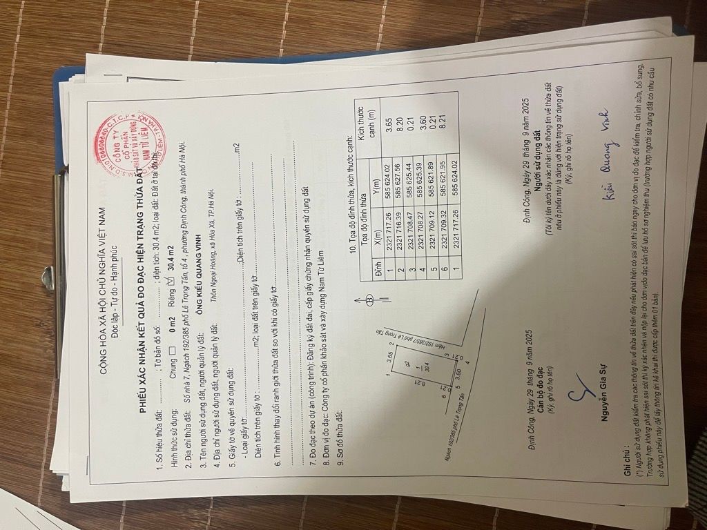 Bán nhà Lê Trọng Tân - diện tích 30m2 2 tầng - Lô góc 2 mặt ngõ - giá 2,4 tỷ