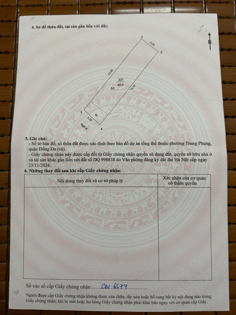 Bán nhà Ngõ Chợ Khâm Thiên - diện tích 41m2 4 tầng - Nhà mới đẹp, đầy đủ nội thất cực xịn - giá 12,6 tỷ