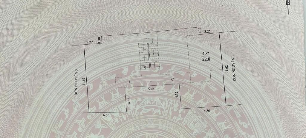 Bán nhà Nguyễn Chí Thanh - diện tích 45m2 1 tầng - Nhà tập thể mới đẹp - giá 4,5 tỷ