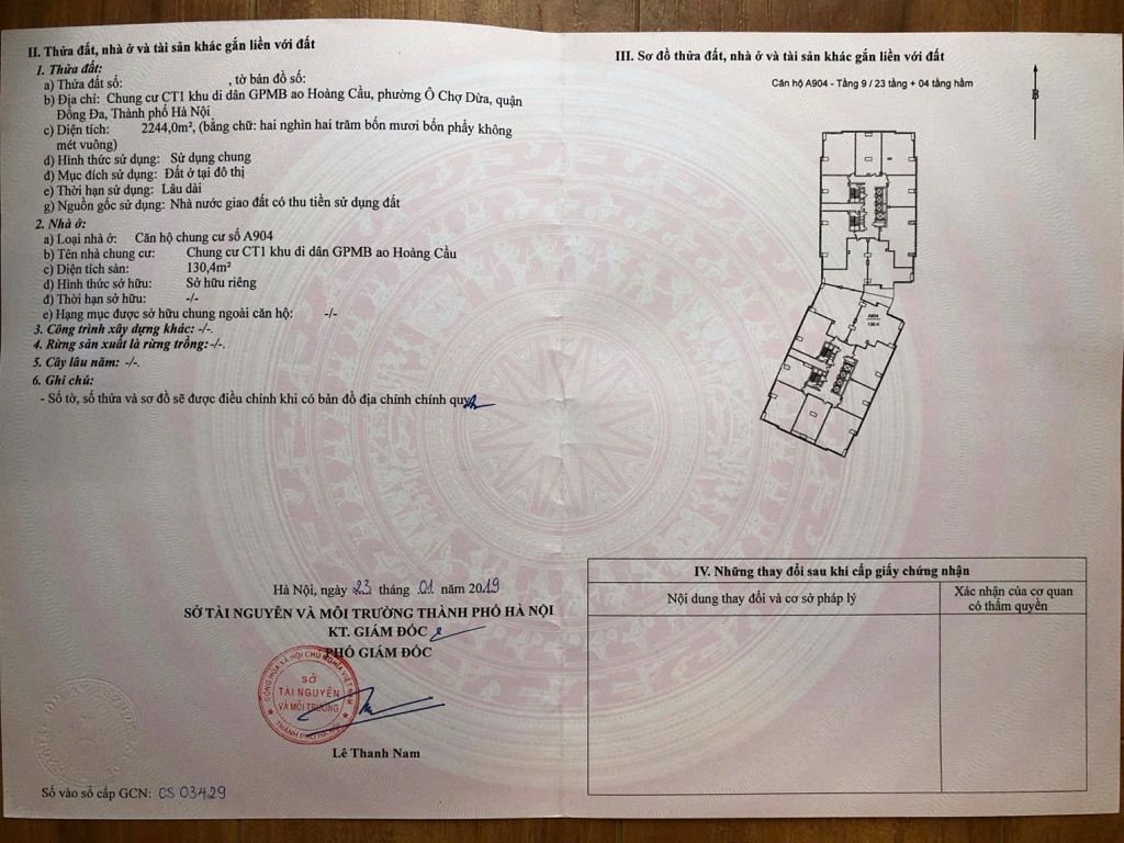 Bán nhà Hoàng Cầu - diện tích 130m2 1 tầng - Căn hộ lô góc siêu đẹp - giá 18,8 tỷ