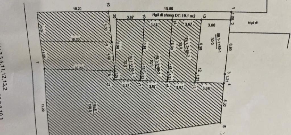 Bán nhà thanh lân - diện tích 30m2 5 tầng - SÁT MẶT PHỐ - giá 6,4 tỷ