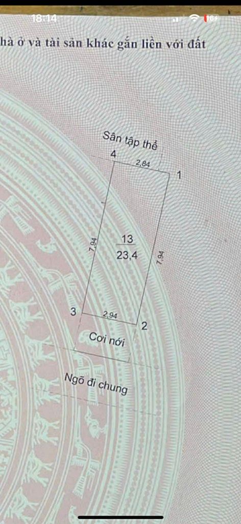 Bán nhà Lê Quý Đôn - diện tích 23,4m2 3 tầng - Nhà dân xây KCBT chắc chắn - giá 6,8 tỷ