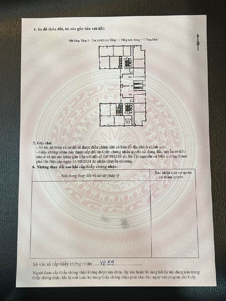 Bán nhà Đại Từ - diện tích 55.9m2 2 tầng - Căn hộ shophouse khối đế - giá 11,5 tỷ