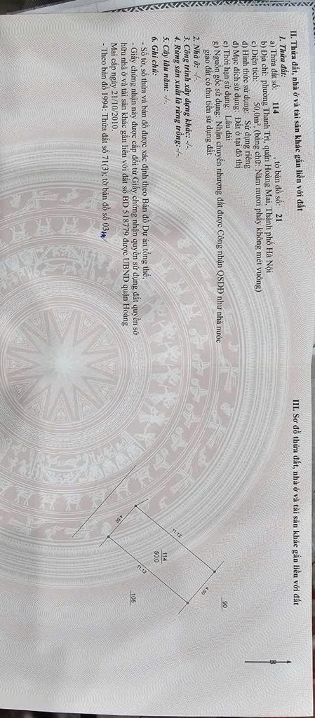 Bán nhà Nguyễn Khoái - diện tích 50m2 1 tầng - Ô tô gần - giá 6,5 tỷ