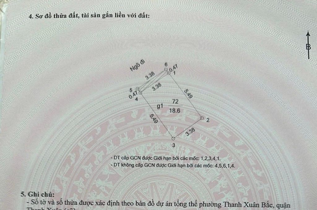 Bán nhà Khuất Duy Tiến - diện tích 19m2 6 tầng - Cách ô tô 5m - giá 7,95 tỷ