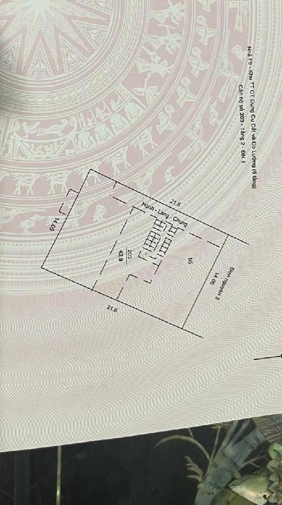 Bán nhà Nguyễn Trãi - diện tích 42.9m2 1 tầng - Lô góc - giá 4,5 tỷ